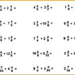 4 Adding Fractions With Unlike Denominators Worksheet FabTemplatez