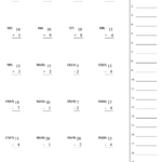 Adding And Subtracting Within 20 Worksheet Printable Pdf Download