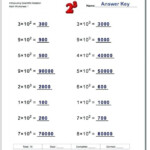 Adding Subtracting Scientific Notation Worksheet Adding And Subtracting