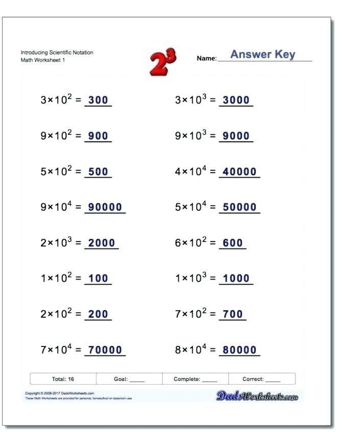 Adding Subtracting Scientific Notation Worksheet Adding And Subtracting 