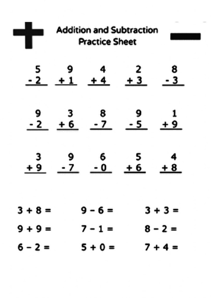 Addition And Subtraction Online Pdf Worksheet For 6