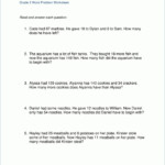 Addition And Subtraction Word Problems Worksheets For Grade 4