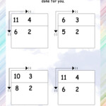 Complete The Subtraction Boxes Math Worksheets MathsDiary