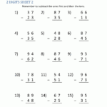Create Your Own Addition And Subtraction Worksheets Worksheets Free