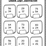 Double Digit Subtraction Your Home Teacher