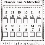 First Grade And Fabulous Freebie Day 2 Number Line Subtraction Again