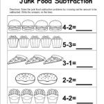 Free Kindergarten Subtraction Worksheet Kindermomma