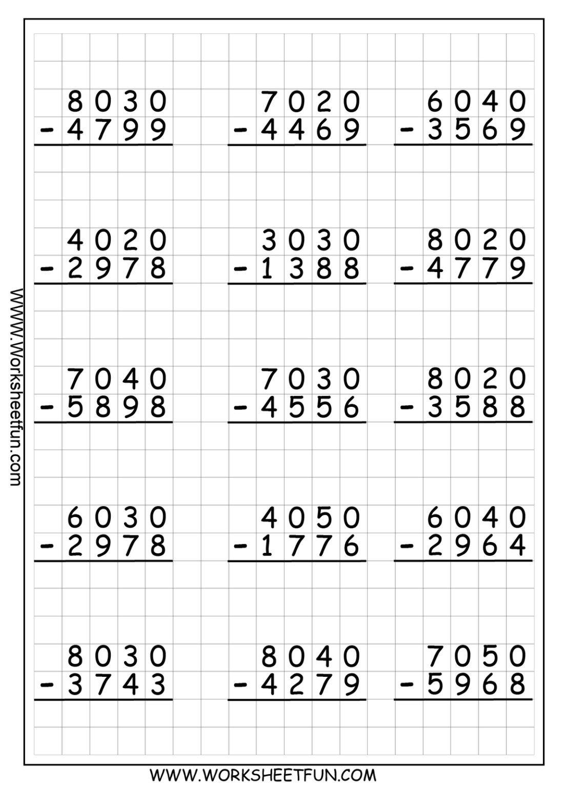 3rd-grade-3-digit-subtraction-with-regrouping-worksheets-subtraction