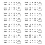 Inverse Relationships Addition And Subtraction Range 5 To 20 A