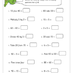 Mixed Addition Subtraction Multiplication And Division 2 Four