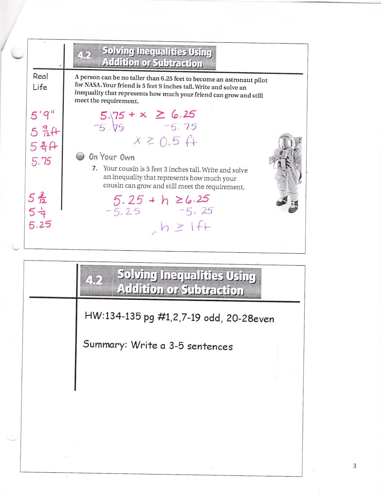 Ms Jean s Classroom Blog Math 7 4 2 Solving Inequalities Using 