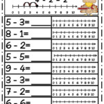 Pin By Teacher On Kg Math Subtraction 1st Grade Math Math Lessons