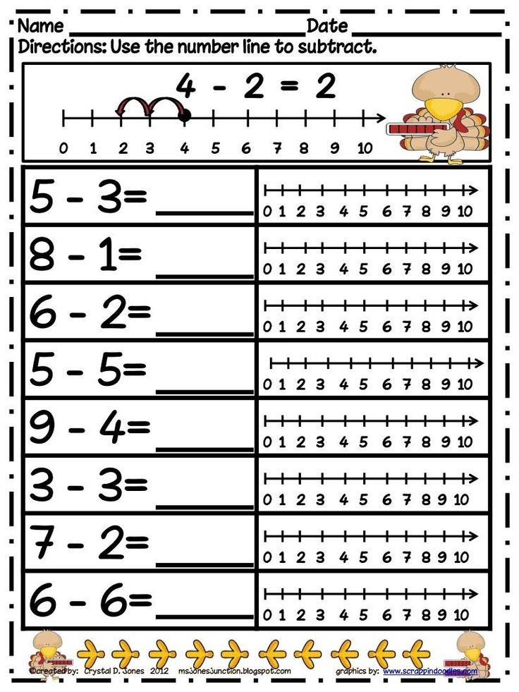 Pin By Teacher On Kg Math Subtraction 1st Grade Math Math Lessons