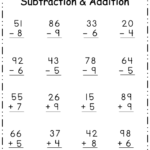 Subtraction Regrouping Worksheet School