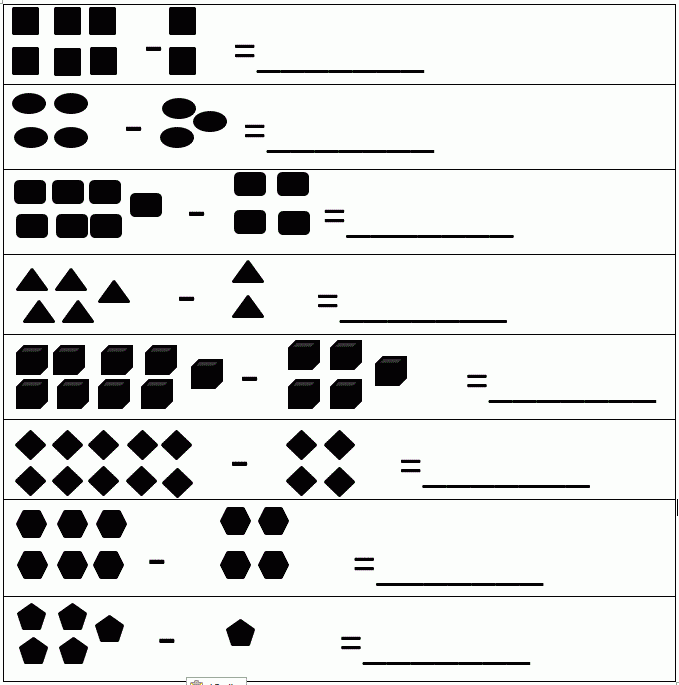 Subtraction Worksheets For 1st Grade 1st grade Math Worksheets pdf 