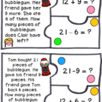 Two Step Word Problems Kindergarten Math Worksheets Math Word