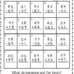 Winter Math For 2nd Grade 2 digit Addition And Subtraction