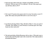 Word Word Problems For Grade 3