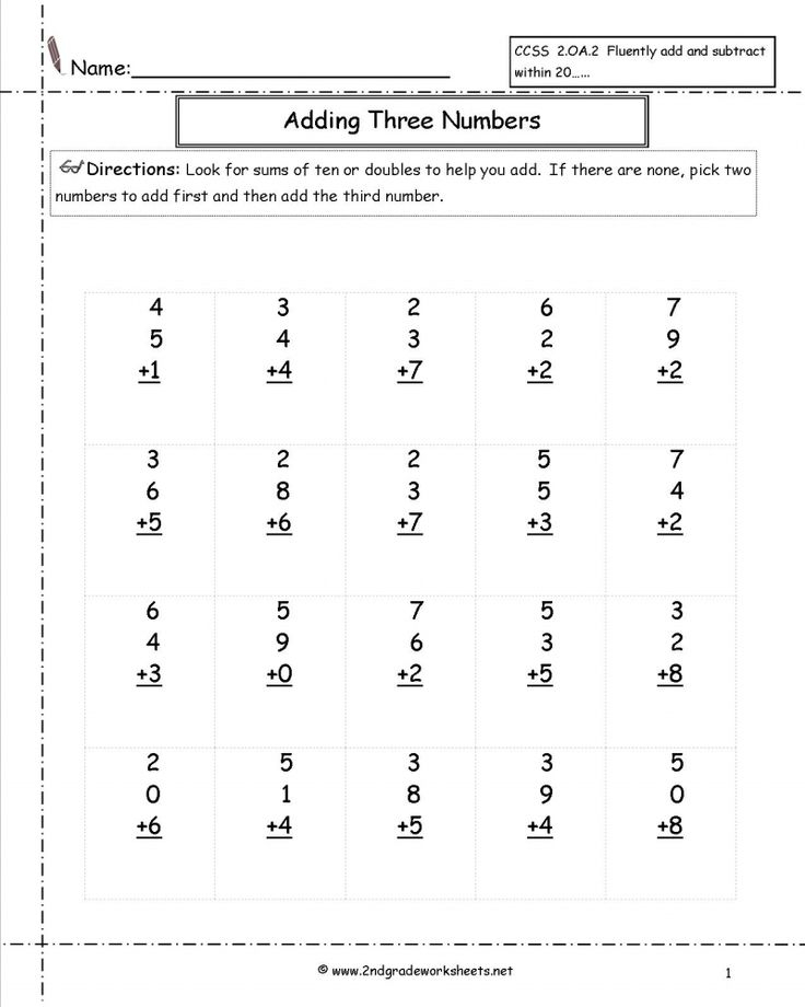 1st Grade Math Facts Subtraction By 3s Printable Worksheet 2020