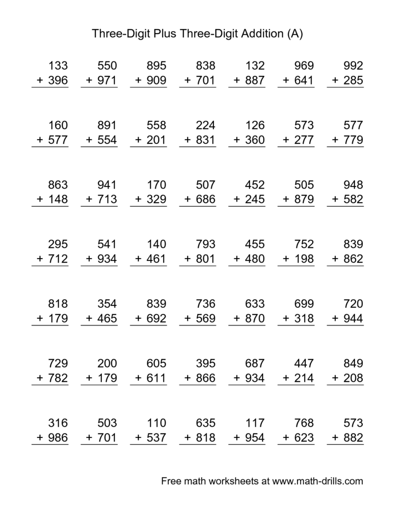 3 Digit Addition With Regrouping Google Search Subtraction