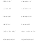 6 1 Adding And Subtracting Polynomials Worksheet Answers William