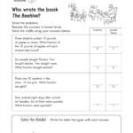 Adding And Subtracting Fractions Word Problems Worksheets 7th Grade