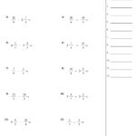 Adding And Subtracting Fractions Worksheet With Answer Key Printable