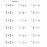Adding And Subtracting Fractions Worksheets Grade 3 Thekidsworksheet