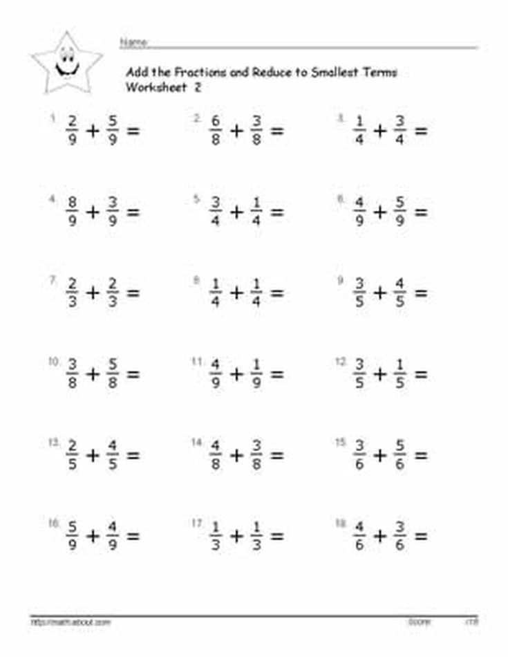 Adding And Subtracting Fractions Worksheets Grade 3 Thekidsworksheet