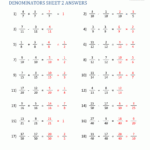 Adding And Subtracting Fractions Worksheets With Answers Worksheets