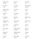 Adding And Subtracting Integers Integers Worksheet Math Fact
