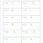 Adding And Subtracting Mixed Fractions Worksheet Pdf