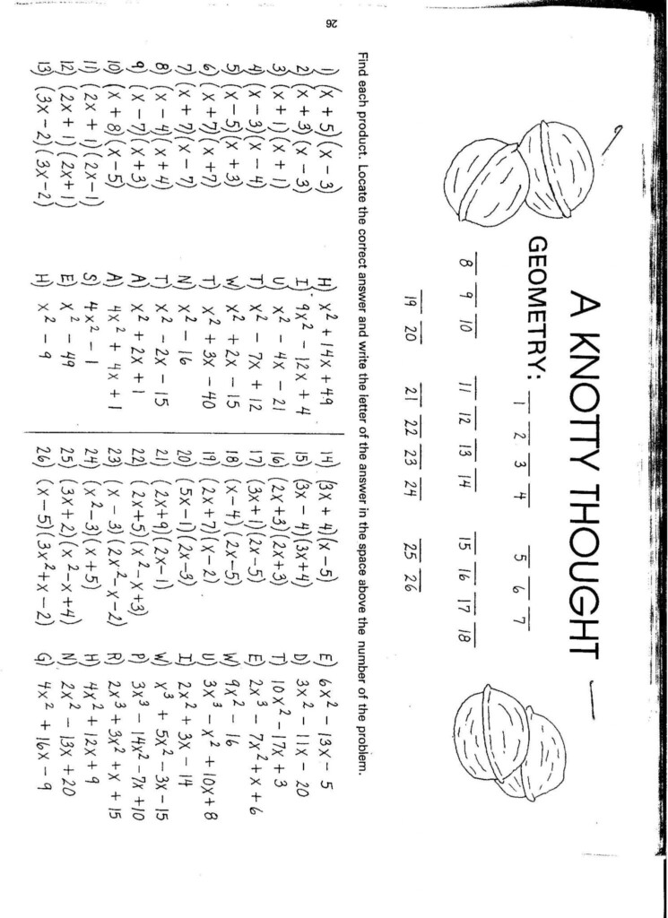 Adding And Subtracting Polynomials Worksheet Answers