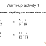 Adding Subtracting Algebraic Fractions Worksheet Worksheets Free Download