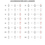 Adding Subtracting Multiplying And Dividing Fractions Worksheet Pdf