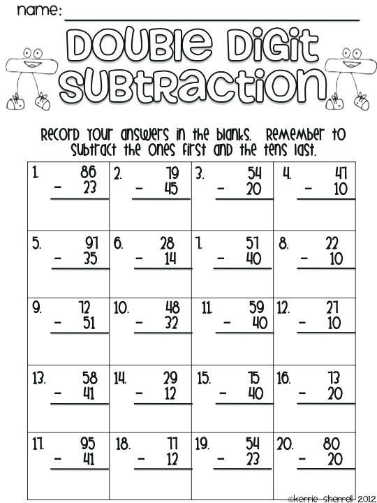 addition and subtraction with regrouping worksheets 2nd grade