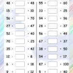 Addition And Subtraction Worksheets 2nd Grade Coloring Sheets