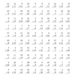 Addition Subtraction Multiplication And Division Worksheets For Grade 6