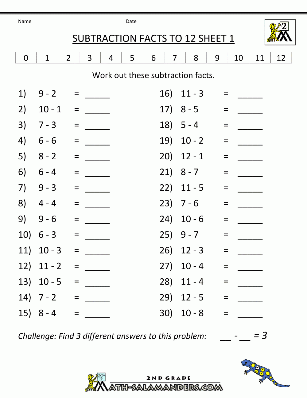 Addition Subtraction Worksheets For Grade 1