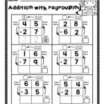 Addition With Regrouping Worksheets Fun Set Addition With Regrouping