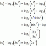 Combining Or Condensing Logarithms ChiliMath
