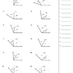 Finding Missing Angle Worksheet Angles Worksheet Geometry Worksheets