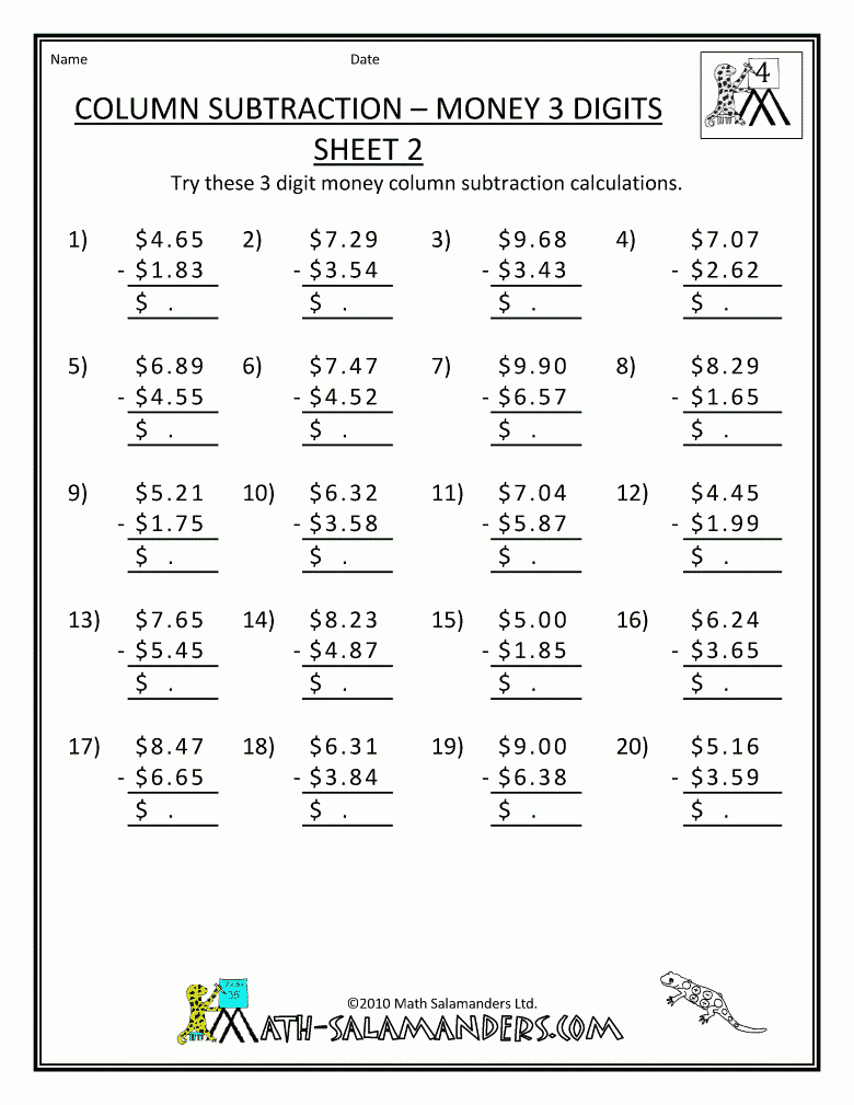 Fourth Grade 4th Grade Maths Word Problems For Grade 4 Addition And 