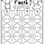 Kindergarten Addition And Subtraction Worksheets up To 10 Distance