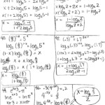Logarithmic Equations Worksheet Free Worksheet