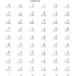 Math Drills Worksheets Drill Mad Minute Subtraction Printable Of