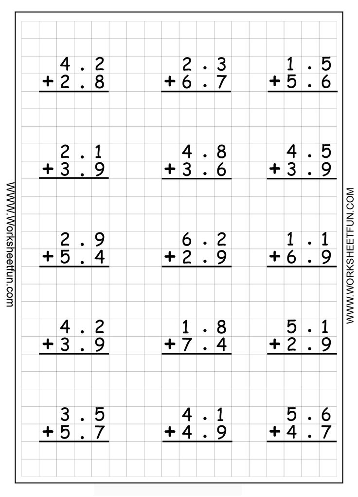 Pin On Decimal Worksheets