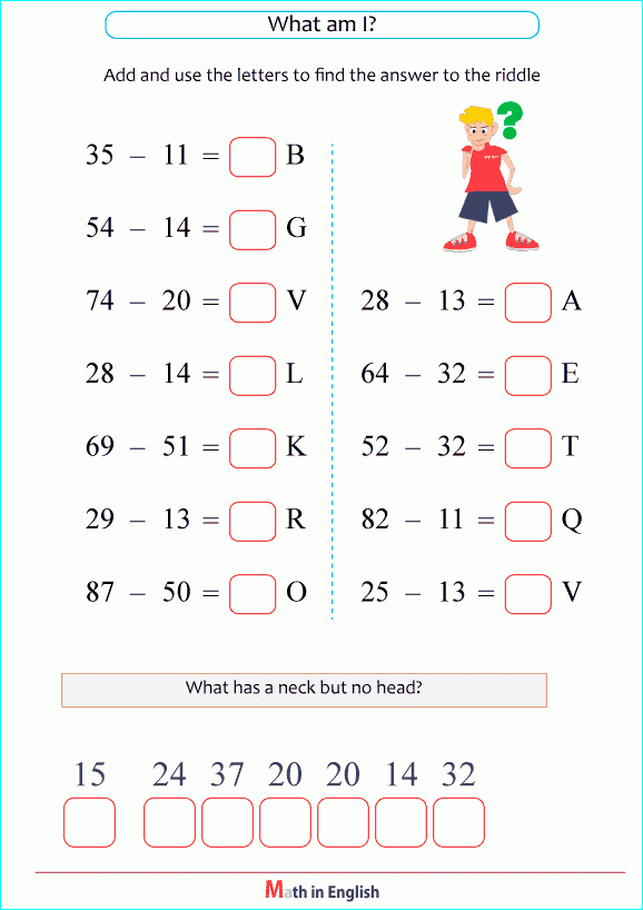 Printable Primary Math Worksheet For Math Grades 1 To 6 Based On The 