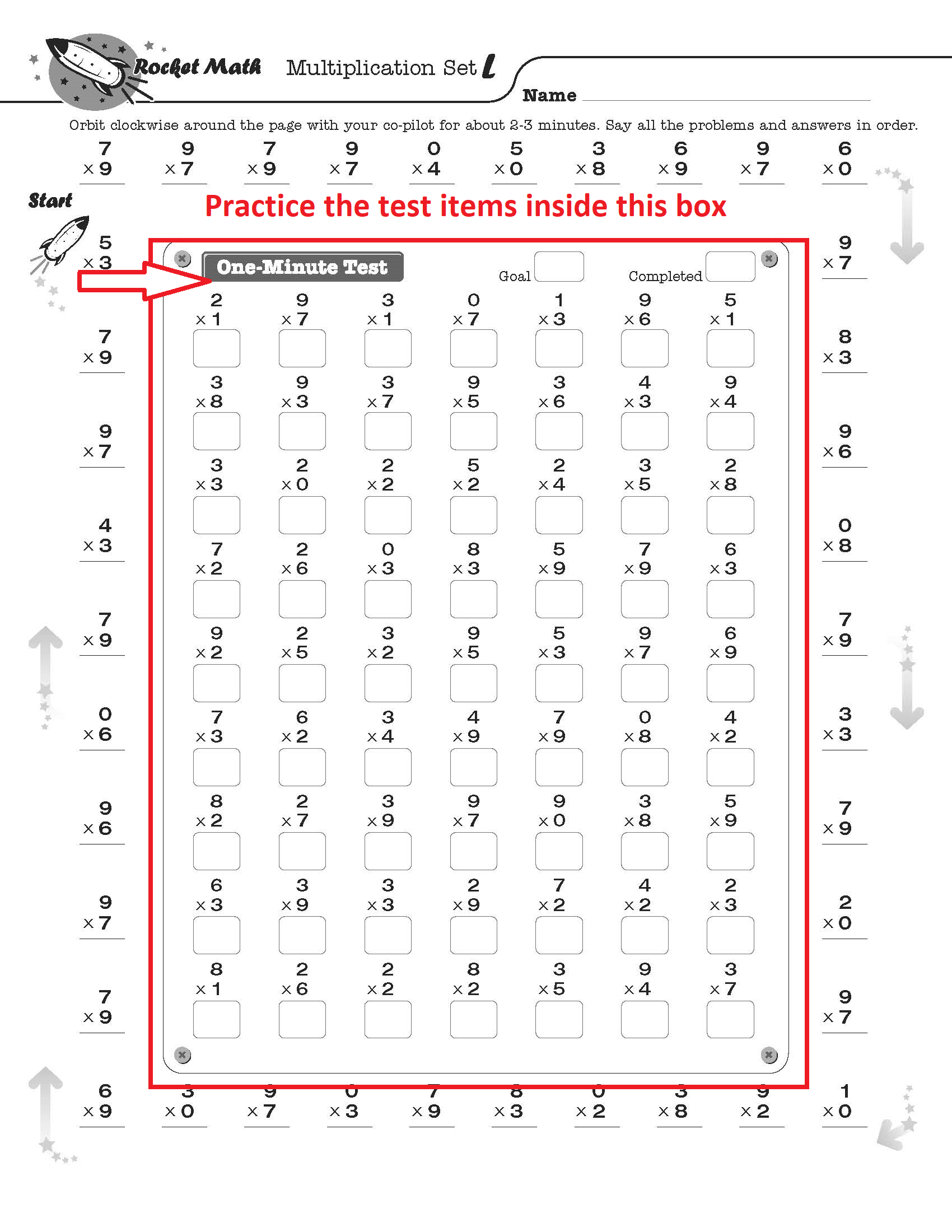 Rocket Math Subtraction Worksheet 1st Grade Printable Worksheets And 