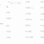 Simplifying Radicals Worksheet With Answers Db excel